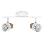 Ledvance LED Decor Spot Cork Stahl Weiß 6W 460lm - 827 Extra Warmweiß | Dimmbar