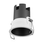 Ledvance Led-Spot Twist Pro Aluminium Schwarz Reflektor 5W 350lm 30D - 840 Kaltweiß | 70mm - Ausschnitt 65mm - IP20