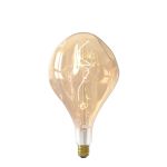 Calex XXL Organic Evo Gold LED E27 Fadenlampe 6W 300lm- 818 Extra Warmweiß | Dimmbar