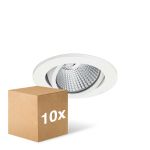 Mehrfachpackung 10x Philips LED-Spot Klar Accent G2 RS061B 6W 550lm 36D - 840 Kaltweiß | 80mm - Dimmbar 