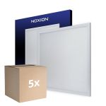 Mehrfachpackung 5x Noxion LED Panel Ecowhite V4.0 28W 3400lm - 840 Kaltweiß | 62x62cm - UGR <19 - Philips driver