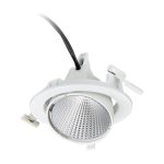 Philips Led-Spot Greenspace Accent Elbow Aluminium Weiß 22.5W 3000lm 36D - 830 Warmweiß | 163mm - IP20