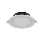 Noxion LED Downlight Hera Eben Einbau Weiß 15W 1500lm 80D - 827-830-840 CCT | 168mm - Ausschnitt 144mm