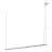 Ledvance LED Pendelleuchte Office Line Slab Weiß 40W 4400lm - 840 Kaltweiß | Dimmbar