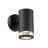 Nordlux Birk Wandleuchte Aluminium Schwarz | 90mm - IP44 - Geeignet für GU10