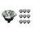 Mehrfachpackung 10x Noxion LEDspot AR111 GU10 Pro V2.0 12-50W 927 40D 600lm DIM