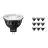 Mehrfachpackung 10x Philips LEDspot ExpertColor GU5.3 MR16 6.5W 927 36D (MASTER) | Extra Warmweiß - Höchste Farbwiedergabe - Dimmbar - Ersatz für 35W
