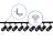 Bright Choice Komplettset 1-Phasen Rail L 2 x 2 Meter Schwarz | incl. 9x Spot + GU10 2700K 3W Dimmbar + Abschlusskappe, Stromanschluss und L -Verbinder