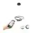 Eglo Pendelleuchte Lobinero-Z Aluminium Stahl Schwarz 40W 6100lm - 830-865 Abstimmbares Weiß | IP20 - Zigbee Dimmbar