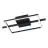 Eglo Deckenleuchte Amandolo Stahl Schwarz 17W 1900lm - 827-865 Abstimmbares Weiß + RGB | Dimmbar