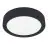 Eglo Deckenleuchte Badezimmerbeleuchtung Fueva 6 Plastik Schwarz 7.5W 1000lm - 827-840-865 CCT