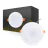 Bright Choice LED Downlight 18W 1620lm 120D - 840 Kaltweiß | Ausschnitt 175mm - Ersatz Für 2x18W