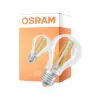 Osram Classic LED E27 Birne Fadenlampe Klar 2.2W 470lm Ultra Efficiency - 840 Kaltweiß | Ersatz Für 40W