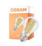 Osram Classic LED E27 Birne Fadenlampe Klar 7.2W 1521lm Ultra Efficiency - 840 Kaltweiß | Ersatz Für 100W