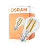 Osram Classic LED E27 Birne Fadenlampe Klar 2.2W 470lm - 840 Kaltweiß | Dimmbar - Ersatz Für 40W