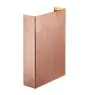 Nordlux Fold 15 Coppe Wandleuchter Braun Up & Down 10.4W 225lm - 830 Warmweiß