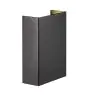 Nordlux Fold 10 Wandleuchte Aluminium Schwarz - 8W 400lm - 830 Warmweiß | IP54