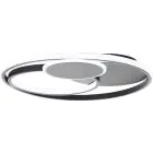 Brilliant Runda Deckenleuchte Metall Silicone Schwarz 45W 5200lm - 830-865 CCT | 500mm - Fernsteuerung Dimmbar