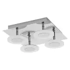 Ledvance Smart+ Wifi LED Wandleuchte Außenbeleuchtung Silber 26W 1500lm - 830-865 Abstimmbares Weiß | IP44