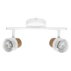 Ledvance LED Decor Spot Cork Stahl Weiß 6W 460lm - 827 Extra Warmweiß | Dimmbar