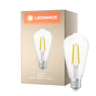 Ledvance Fadenlampe LED E27 Birne Klar 3.8W 806lm - 830 Warmweiß | Ersatz für 60W