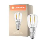 Ledvance Spezial LED E14 T26 Fadenlampe Klar 1.3W 110lm - 827 Extra Warmweiß | Ersatz Für 12W