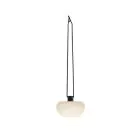 Nordlux Sponge Pendelleuchte Batterieleuchte Weiß 4.8W 300lm - 827 Extra Warmweiß | 3-Stufen Dimmbar