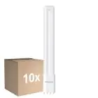 Mehrfachpackung 10x Noxion Lucent PL-L LED 11.9W 1450lm - 830 Warmweiß | 4-Pins - Ersatz Für 24W