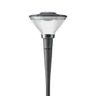 Philips LED-Straßenbeleuchtung Laterne City Charm Kegel BDS491 Grau 60W 7644lm 360D - 740 Kaltweiß | IP66 - Symmetrisch 
