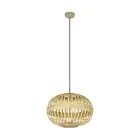 Eglo Pendelleuchte Amsfield Stahl Braun | IP20 - Geeignet für 1x E27 