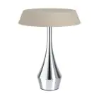 Eglo Tischlampe Turcio Stahl Chrom 5W 310lm - 825-830-840 CCT | IP44 - Touch Dimmbar - USB-C